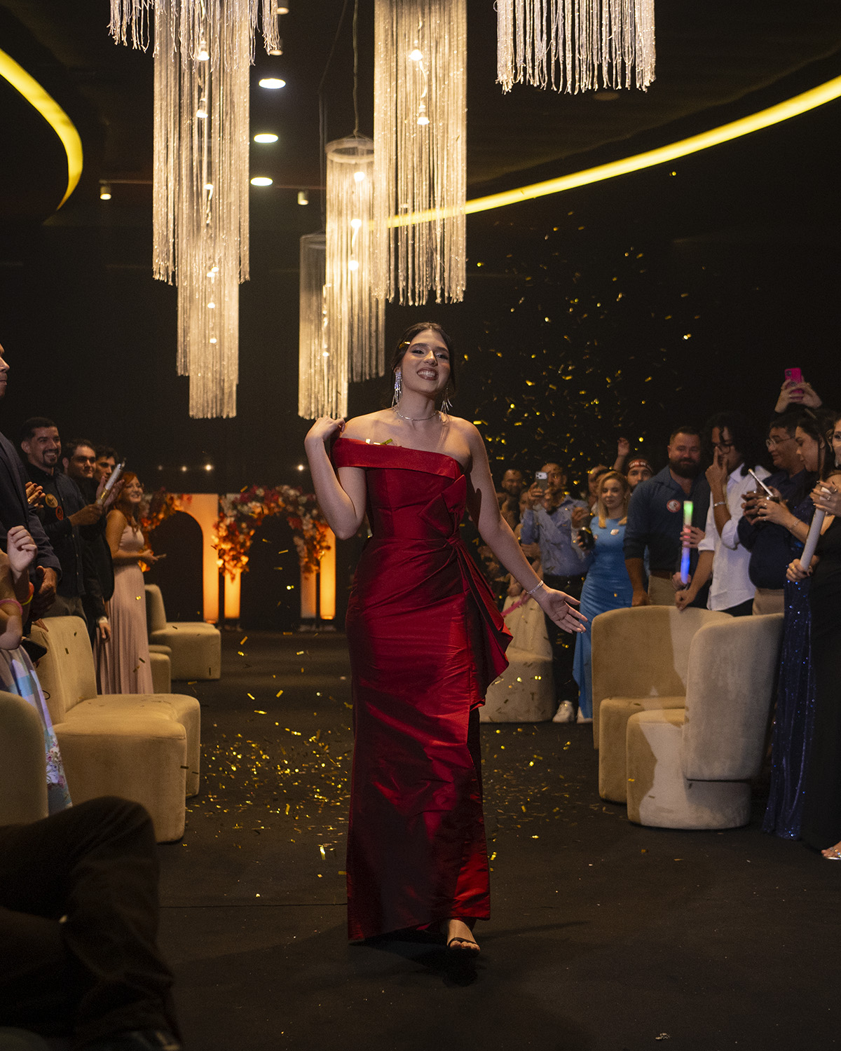 Fotografia de baile de formatura